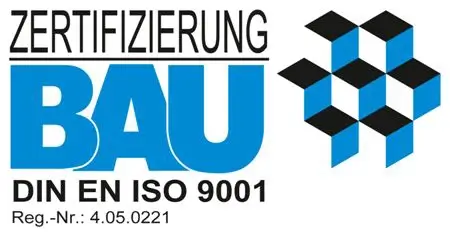 Zertifizierung BAU DIN EN ISO 9001